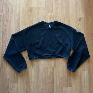 Alo cropped long sleeve top